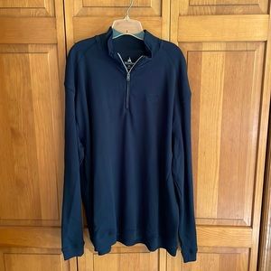 Walt Disney World Quarter Zip Black Pullover
